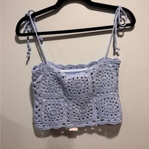 Tic Toc Los Angeles Boutique Brand Crochet Tank